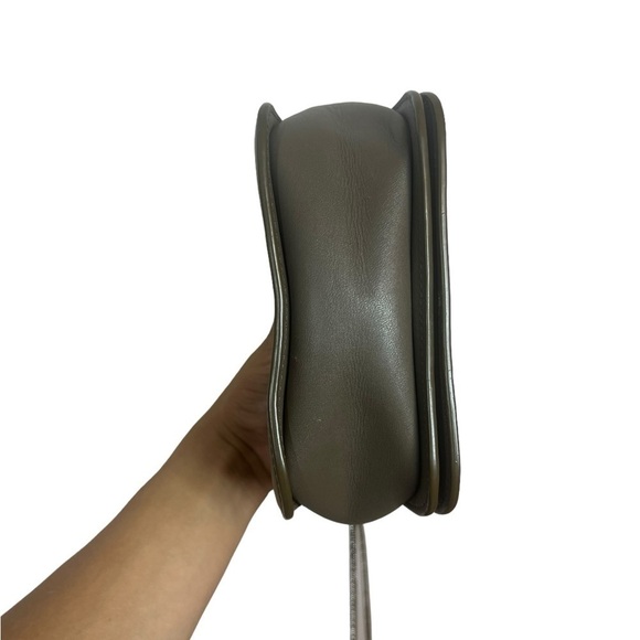 All Saints Arc Small Crossbody Purse in Mink Grey - Picture 8 of 14